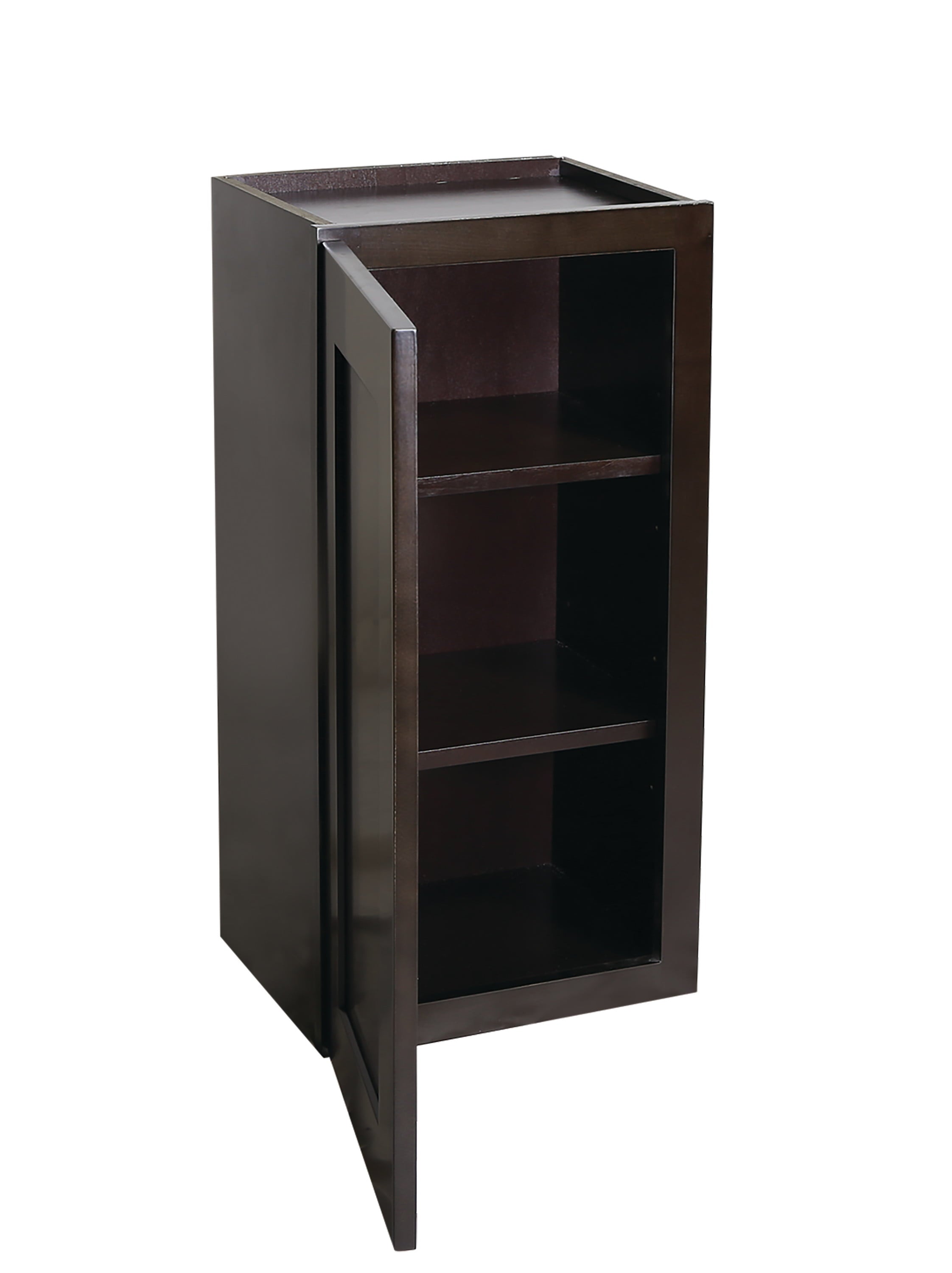 Design House 543017 Brookings Unassembled RTA (Ready-to-Assemble) Shaker Style Wall Kitchen Cabinet 15x36x12, Espresso