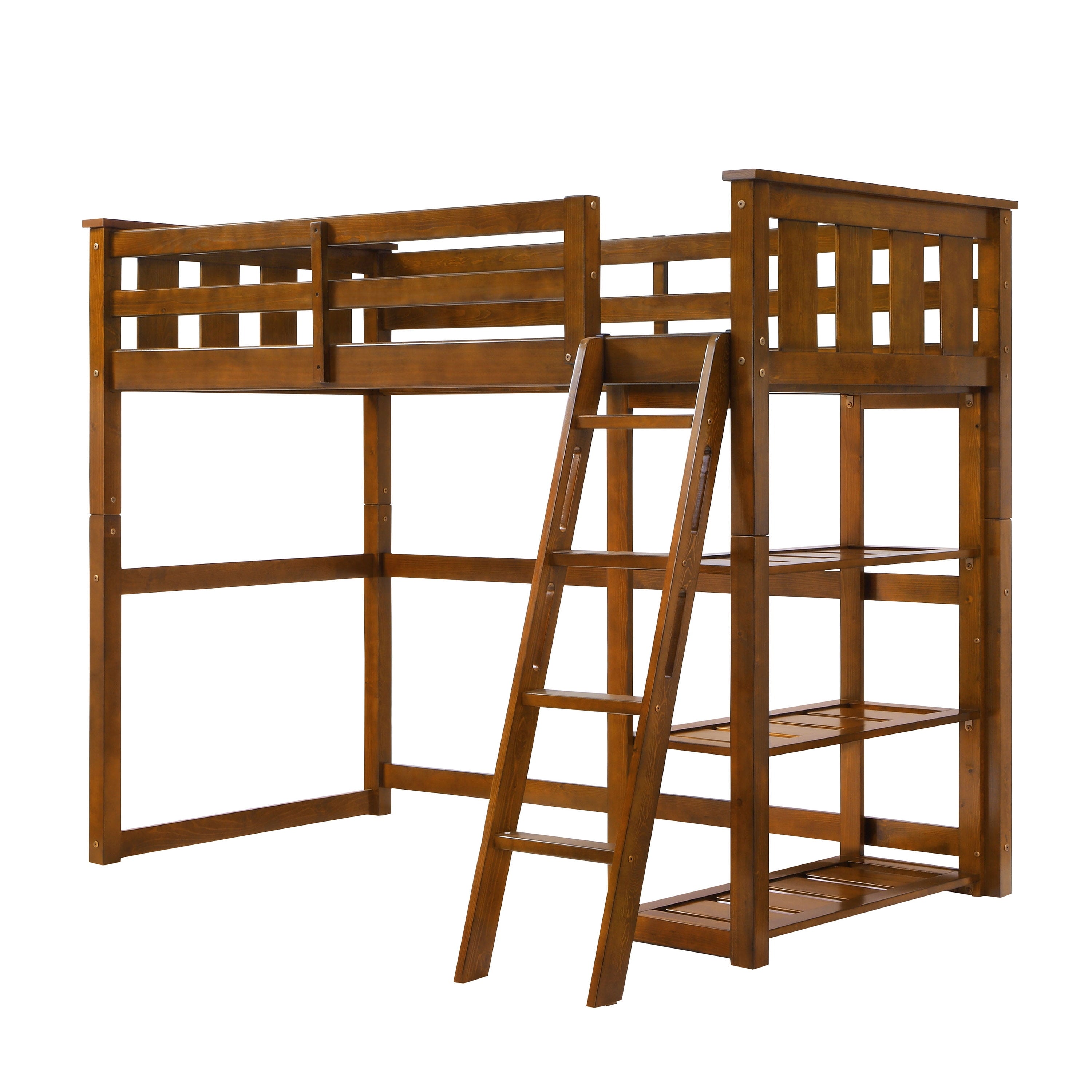Better Homes and Gardens Kane Twin Loft Bed, Espresso