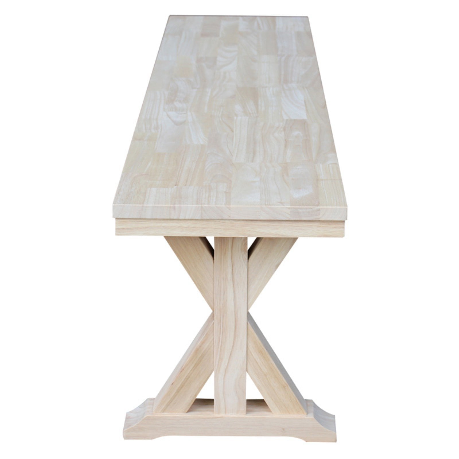 International Concepts Canyon 60 in. Backless Indoor Dining Bench