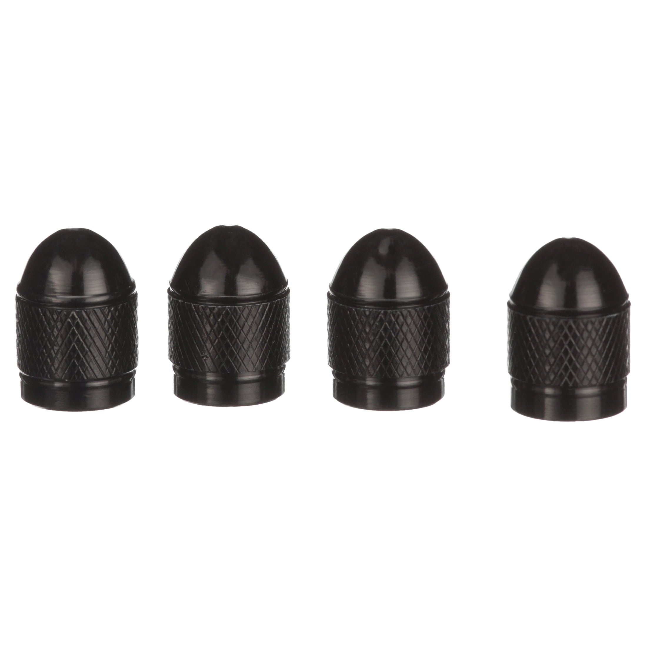 Slime Custom Series Black Anodized Metal Valve Caps, 20132