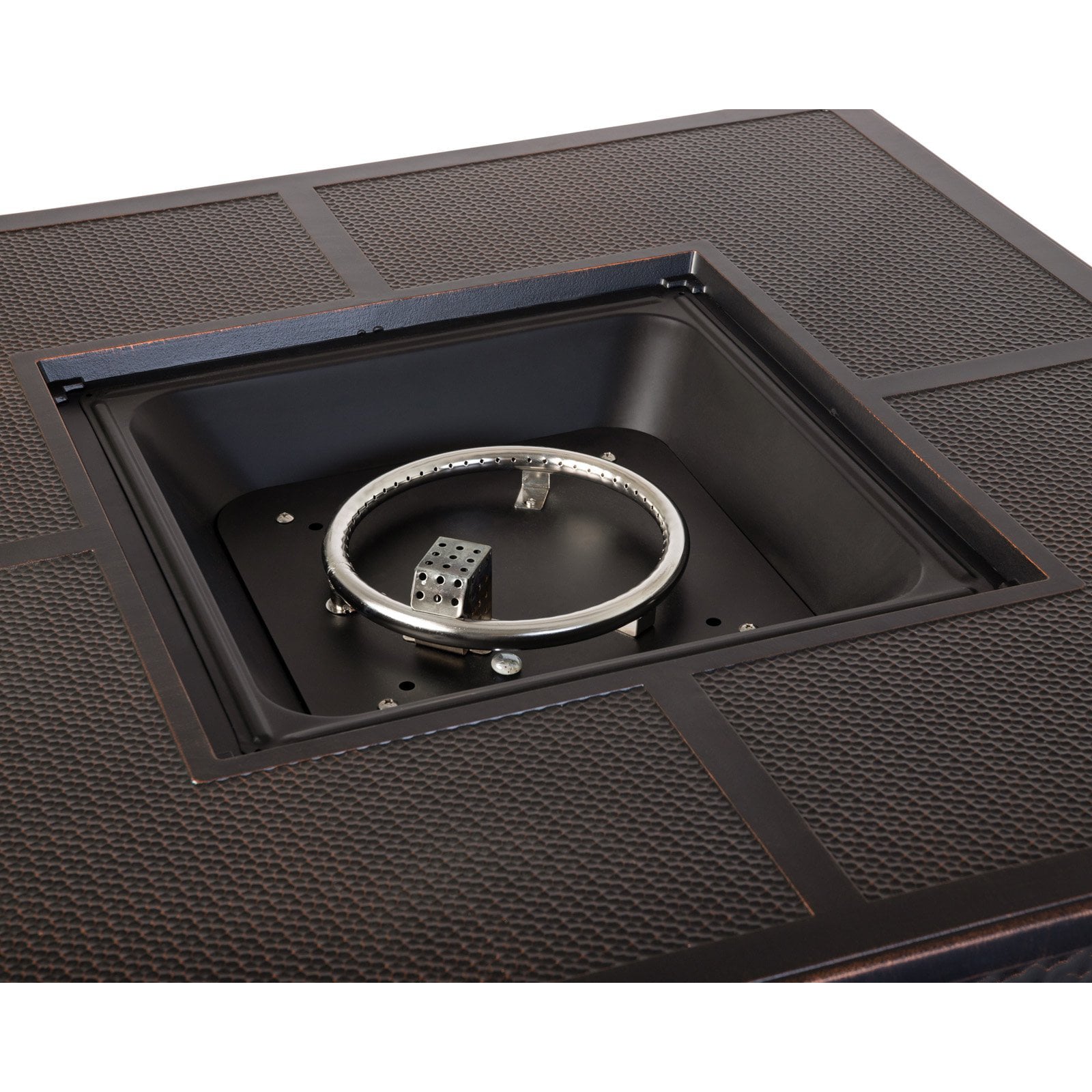 Fire Sense Walkers 44 in. Square Fire Pit