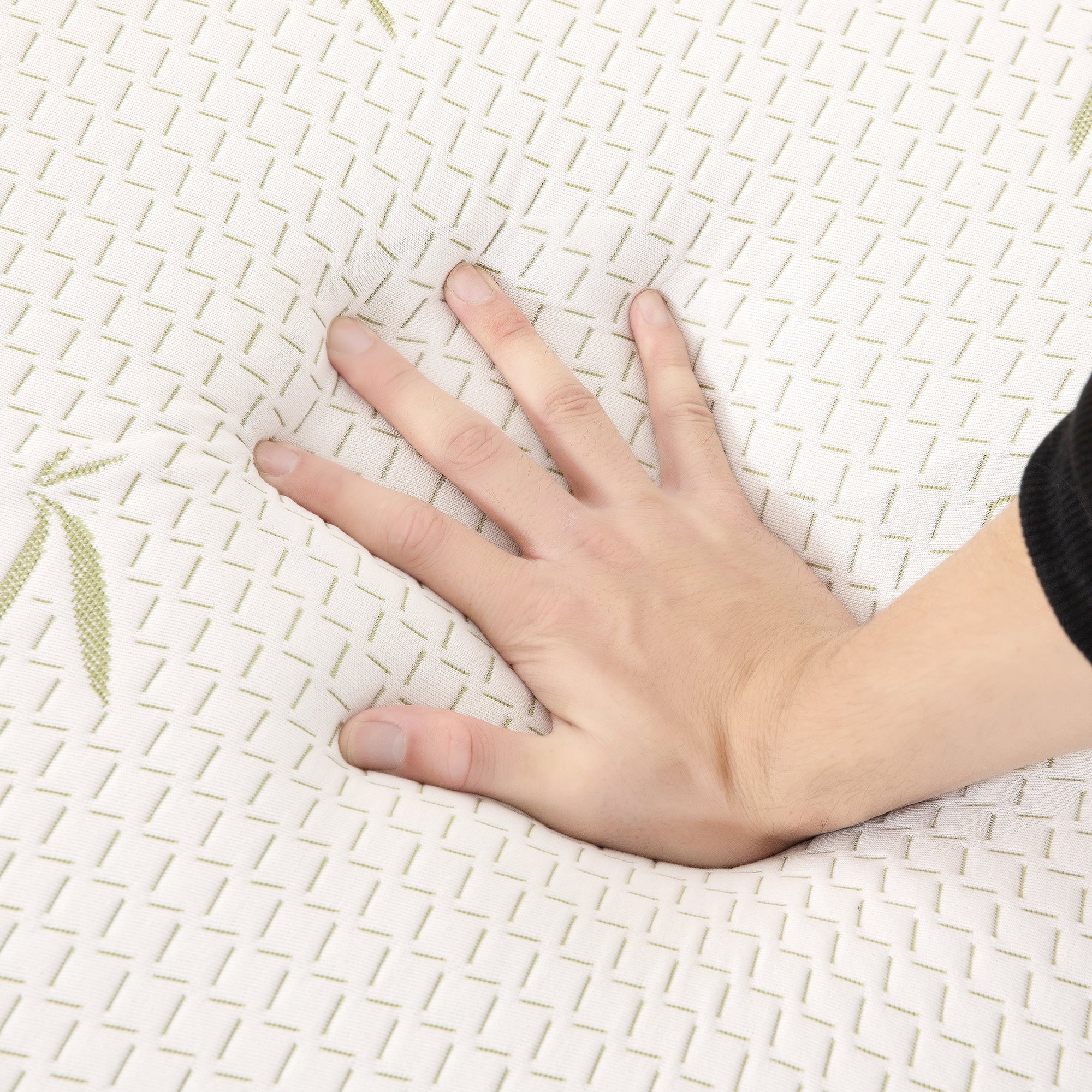 Size Mattress, 10 inch Gel Memory Foam Mattress in a Box with Bamboo Cover,CertiPUR-US Certified