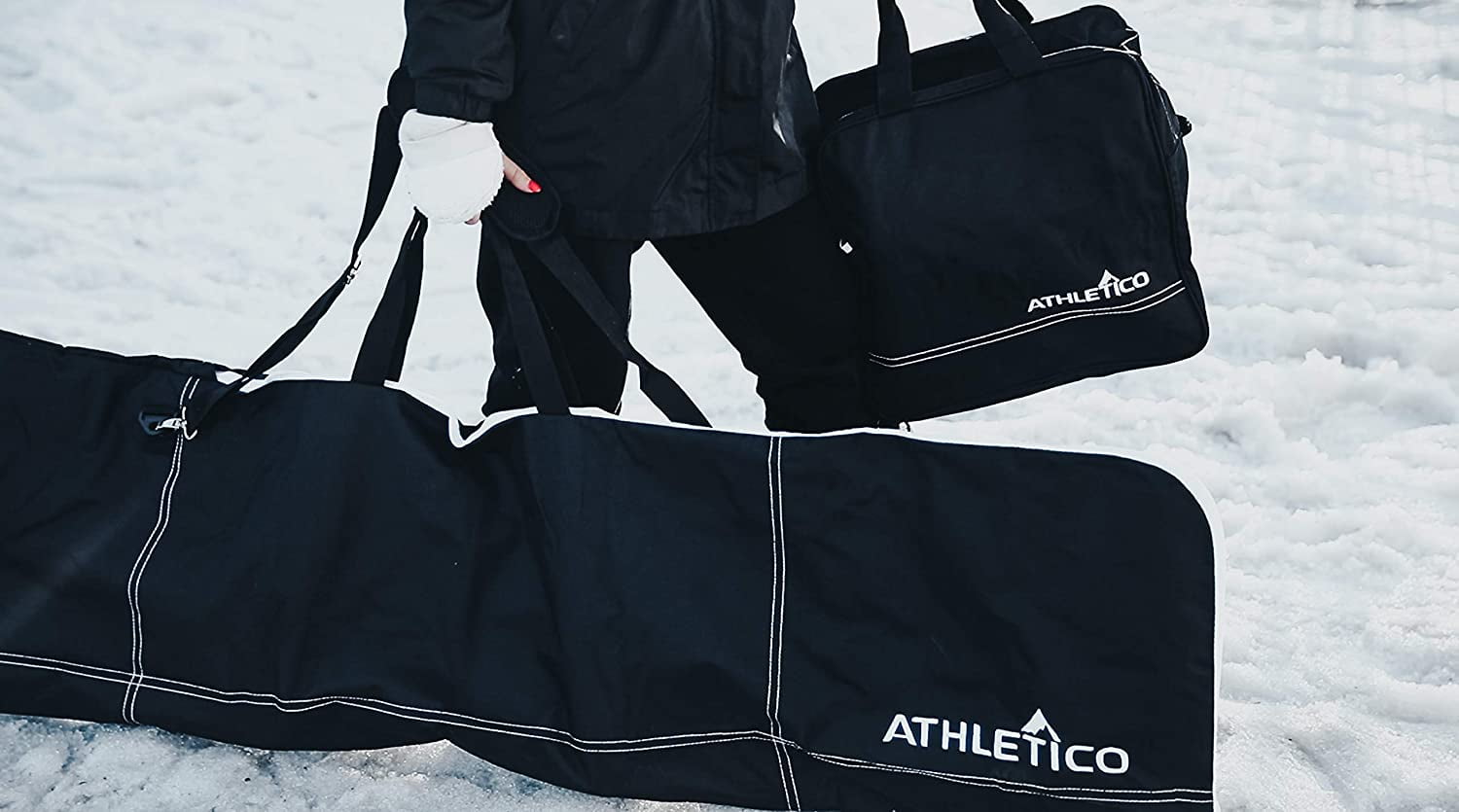 Athletico Two-Piece Snowboard and Boot Bag Combo