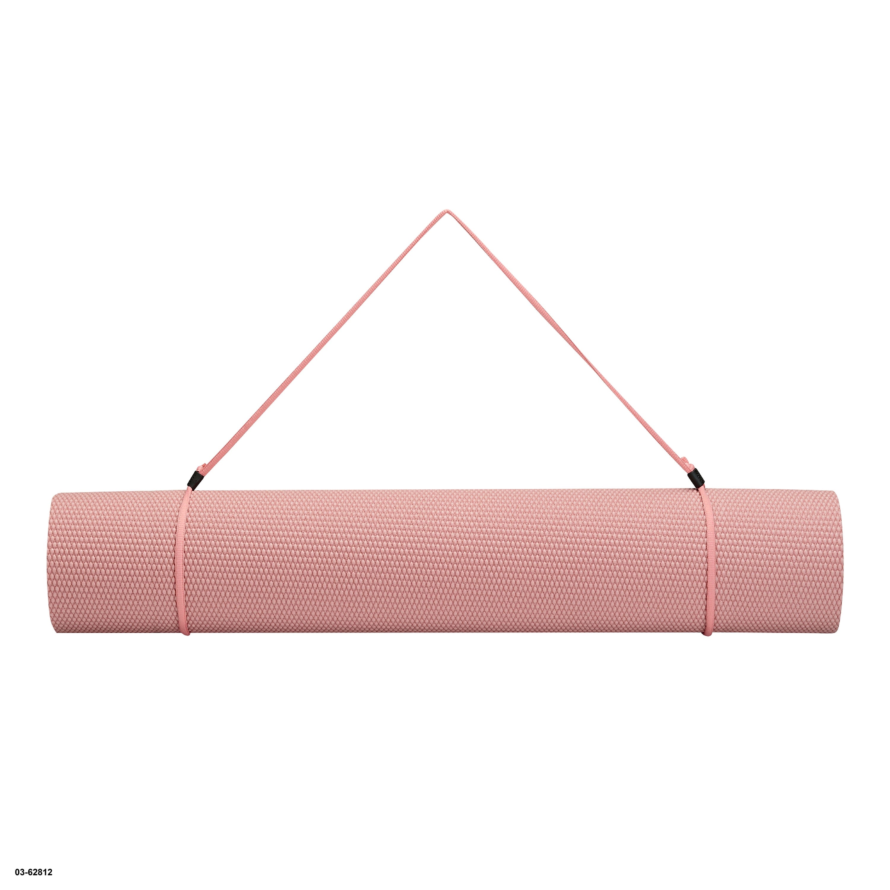 Gaiam Reversible Yoga Mat, Berry Red, 5mm