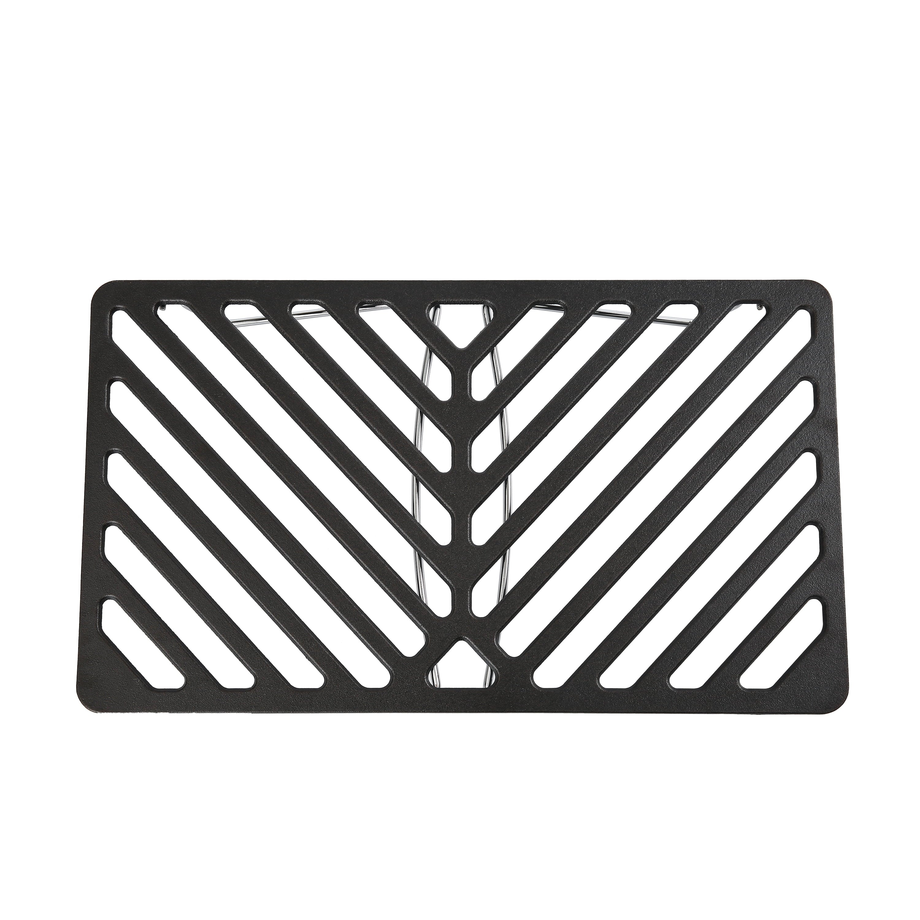 Ozark Trail Cast Iron Grill Grate with Folding Legs