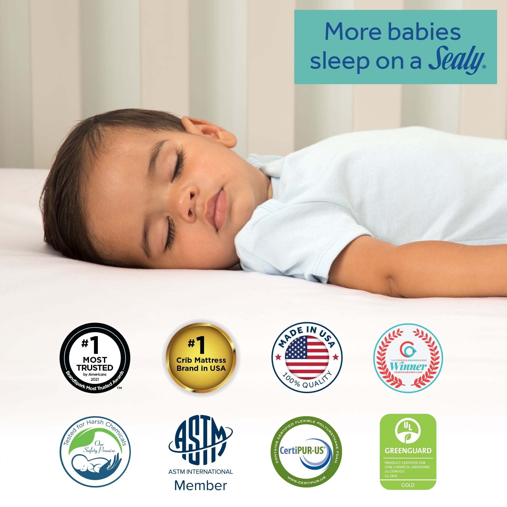 Baby Prestige Sleep Ultra-Premium 2-Stage Antibacterial, 204 Coil, Crib & Toddler Mattress
