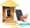 Bird Feeder with Camera, Netvue Birdfy Smart Bird Feeder with AI Identify 6000+ Bird Species Phone App Night Vision for Bird Watching, Gifts for Parents, Blue (Birdfy AI+Solar)