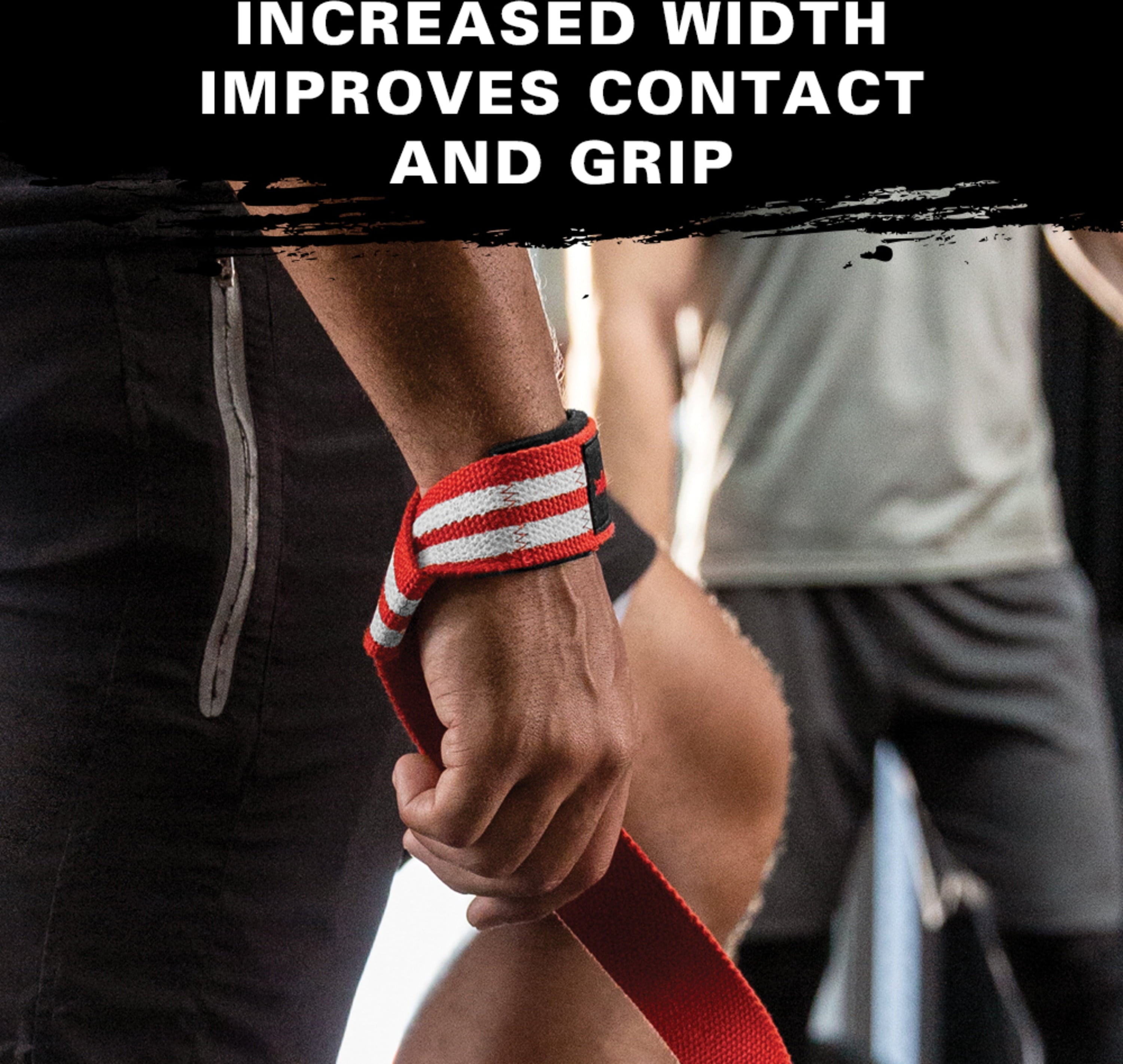 Harbinger Padded Cotton Lifting Straps Unisex Flag 21.5