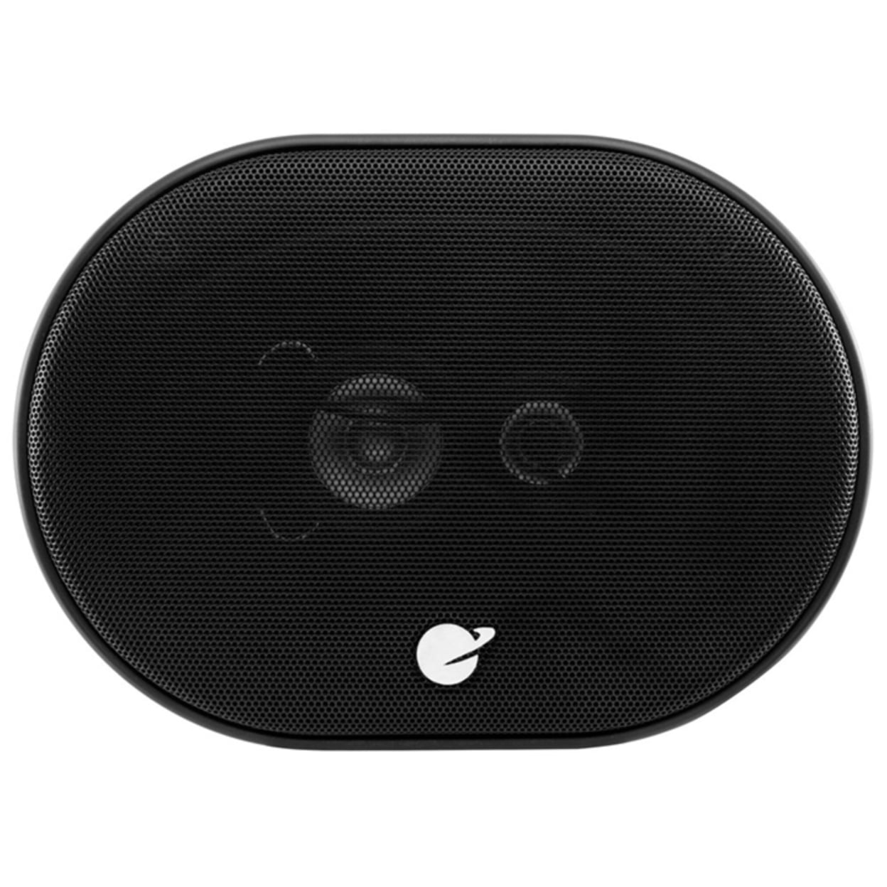 Planet Audio TRQ693 6 x 9 Car Speakers, 500 Watts Per Pair, Full Range, 3 Way