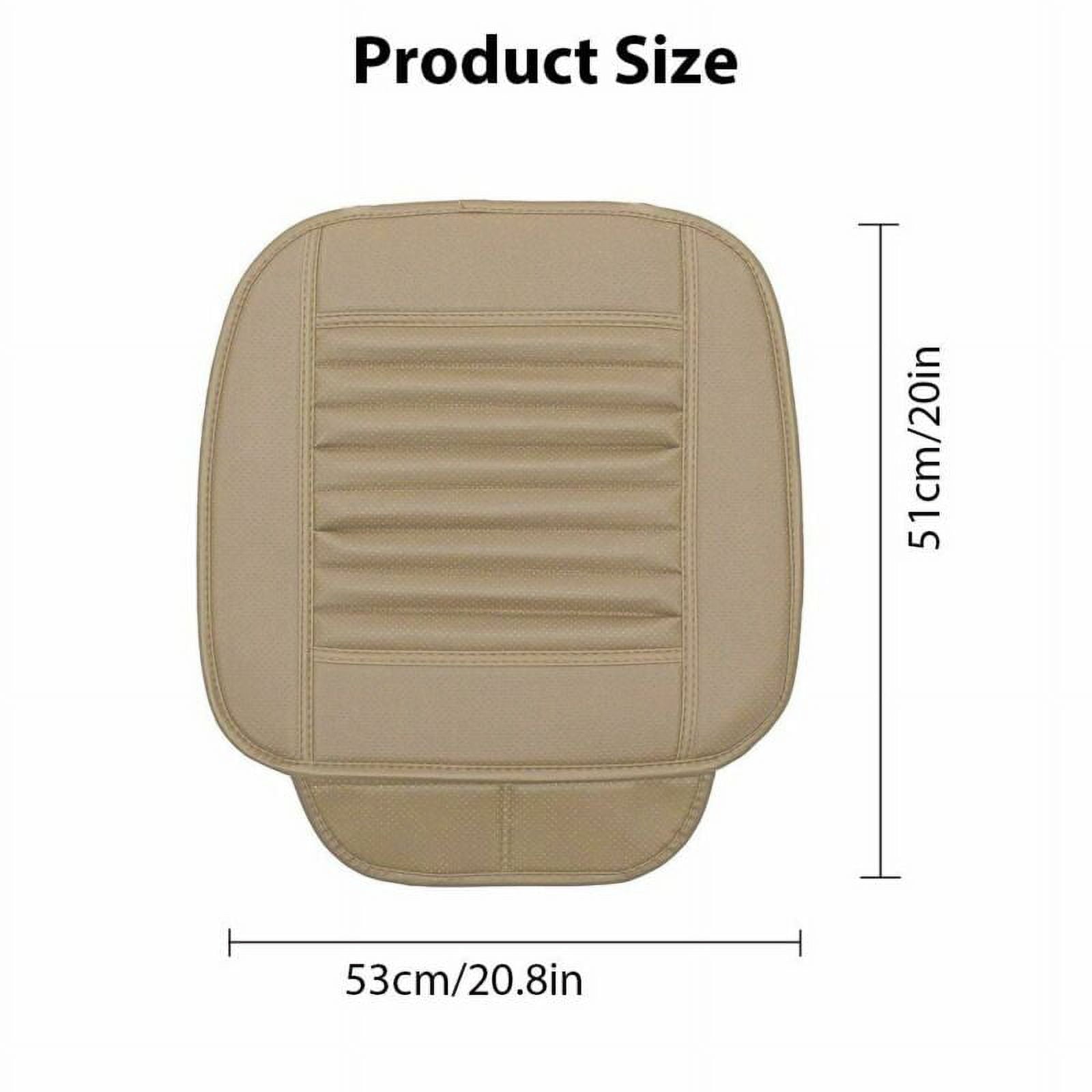 Car Front Full Surround Seat Cover Breathable PU Leather Pad Mat Chair Cushion