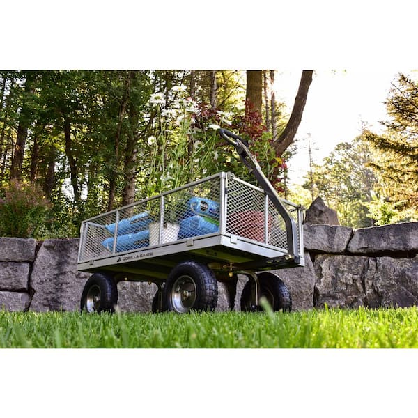 1,000 lb. Heavy-Duty Steel Utility Cart