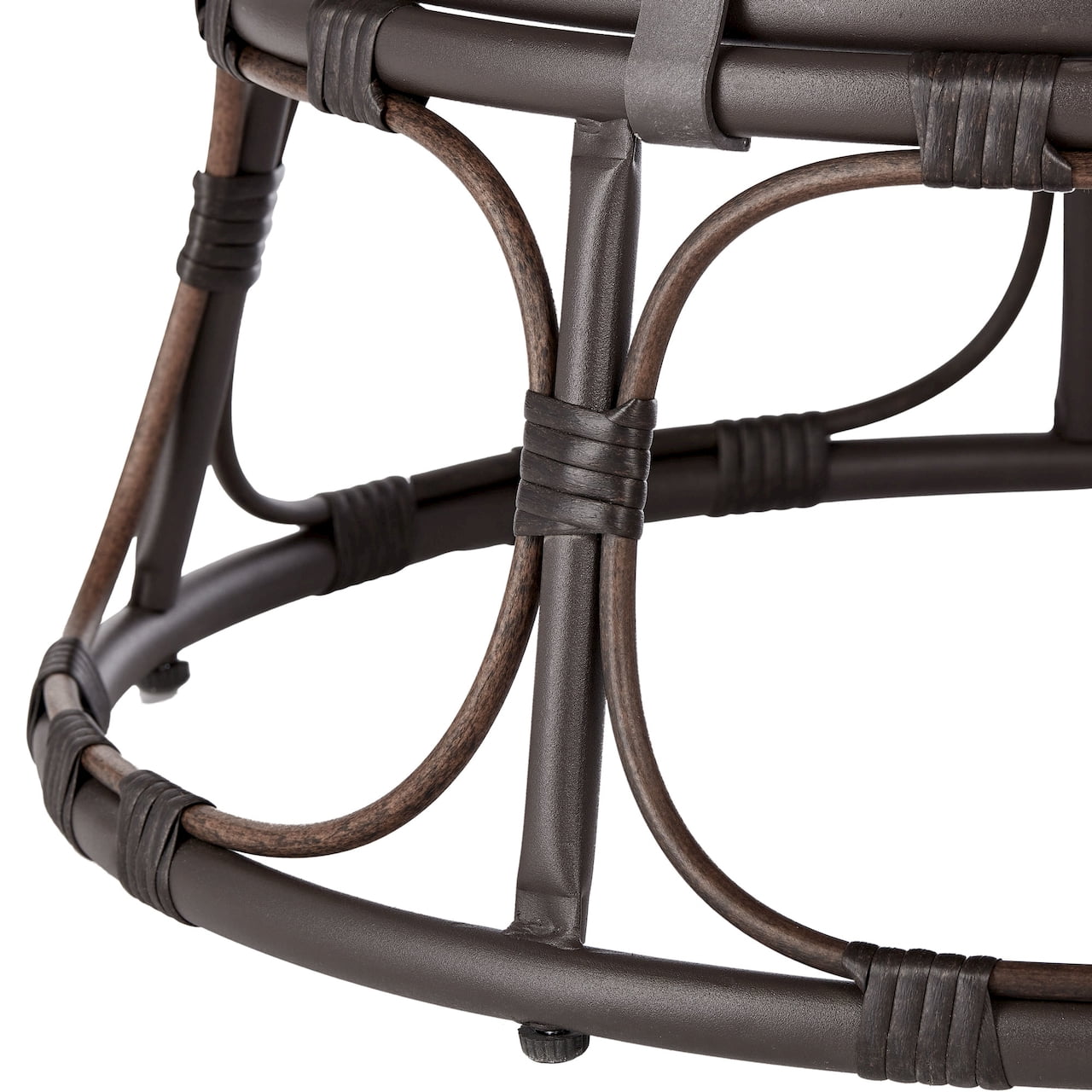 Better Homes & Gardens Papasan Chair, Pumice Gray, 46