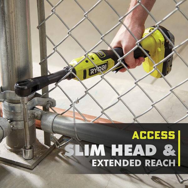 ONE+ 18V Lithium-Ion 2.0 Ah, 4.0 Ah, and 6.0 Ah HIGH PERFORMANCE Batteries & Charger Kit w/ HP Brushless Ratchet