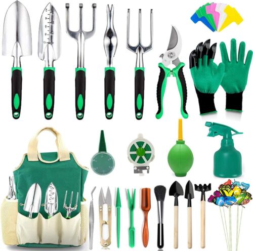 83 Pcs Garden Tools Set Succulent Tools Set Heavy Duty Aluminum Manual Garden Ki