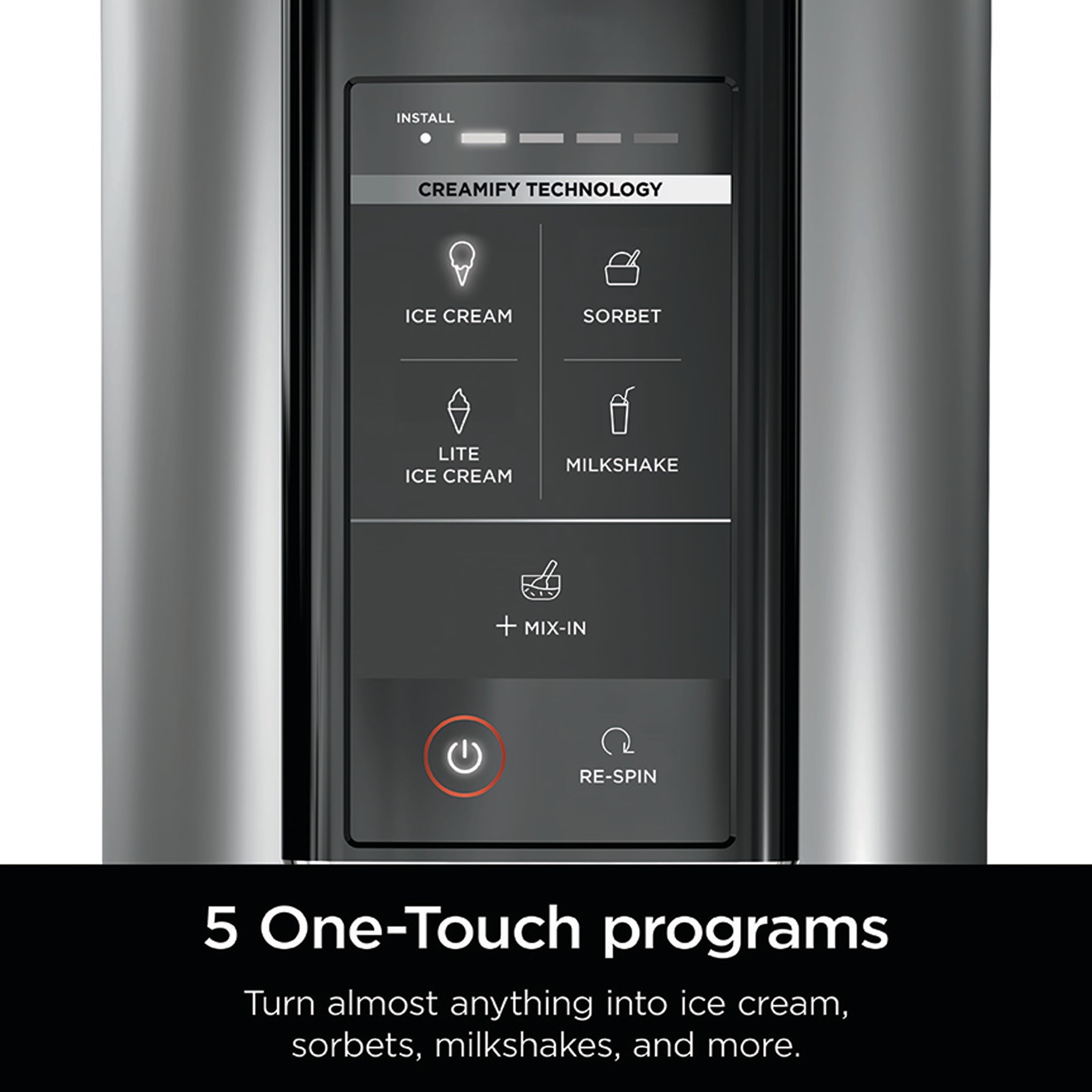 Ninja CREAMi, Ice Cream Maker, 5 One-Touch Programs
