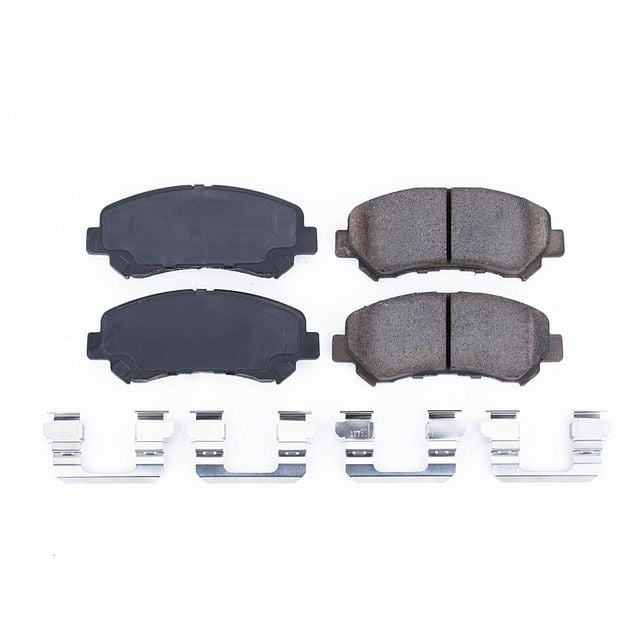 Power Stop Front Z17 Evolution Ceramic Brake Pads with Hardware 17-1374