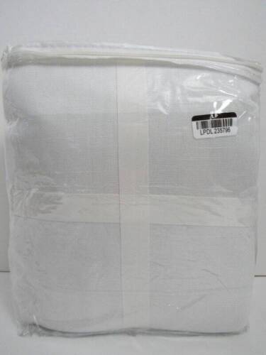 Pottery Barn Broadway Blackout Curtains-Set of 2, 50" x 108" White NWT....