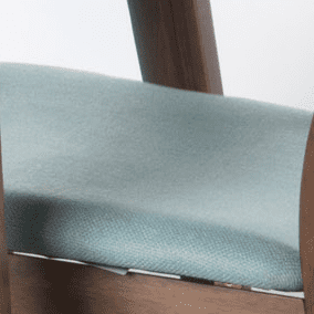 Noble House Lydia Mid-Century Modern 5 Piece Dining Set, Mint and Natural Walnut