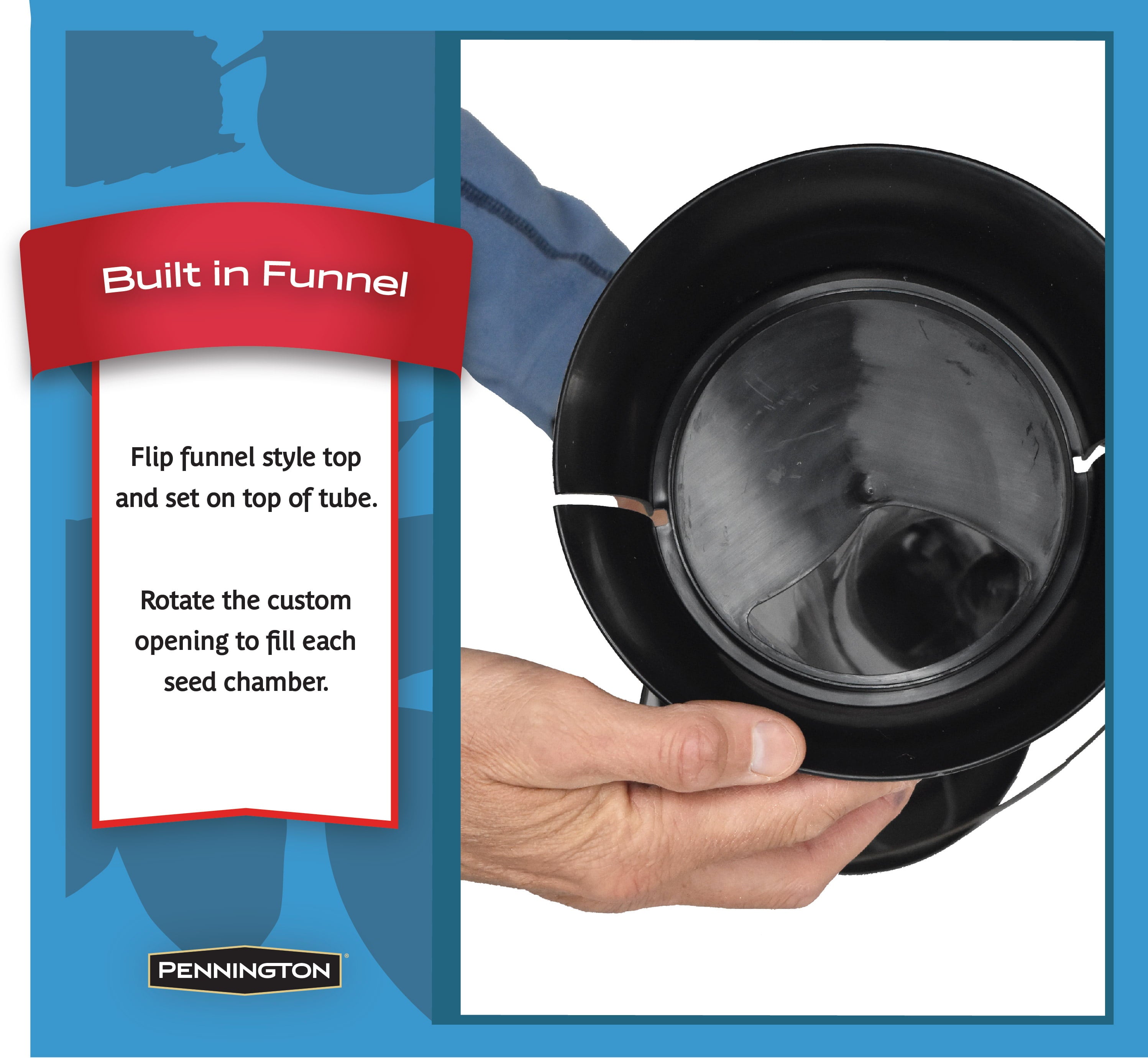 Pennington Black Resin Ecotube Swirl Wild Bird Tube Feeder, 5 lb. Capacity