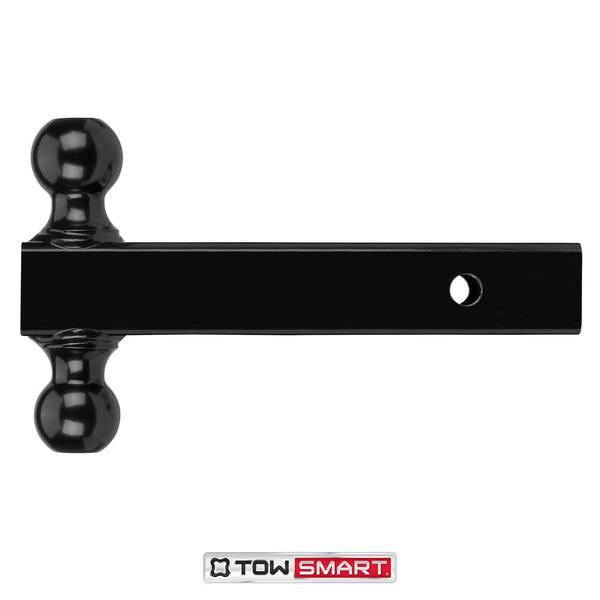 Class 2 Up to 6,000 lb. 1-7/8 in. and 2 in. Ball Diameters Dual Adjustable Trailer Hitch Ball Mount