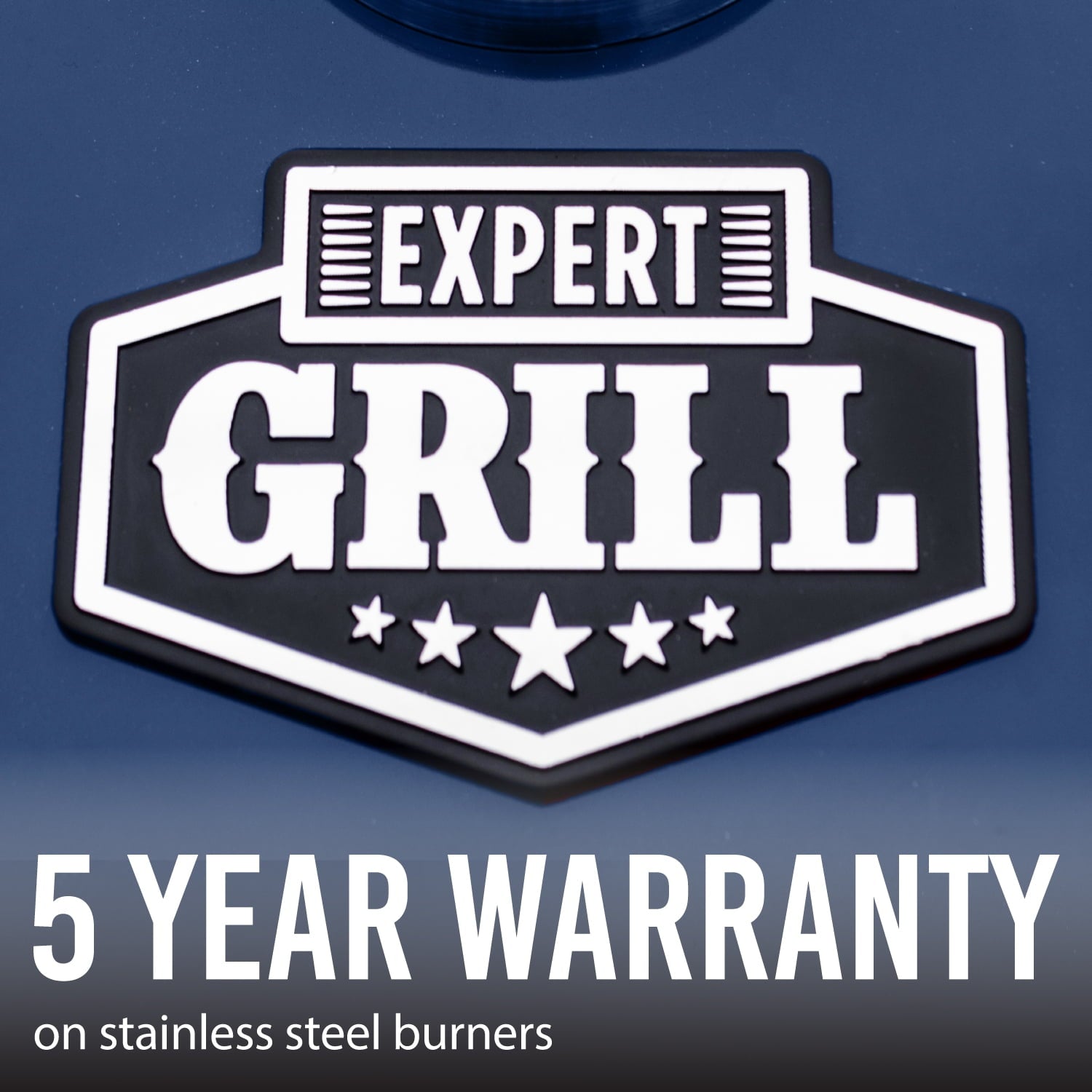 Expert Grill 4 Burner with Side Burner Propane Gas Grill in Blue