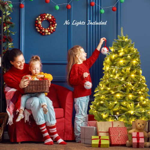 5ft Premium Hinged Artificial Christmas Fir Tree w/ 600 Branch Tips Home