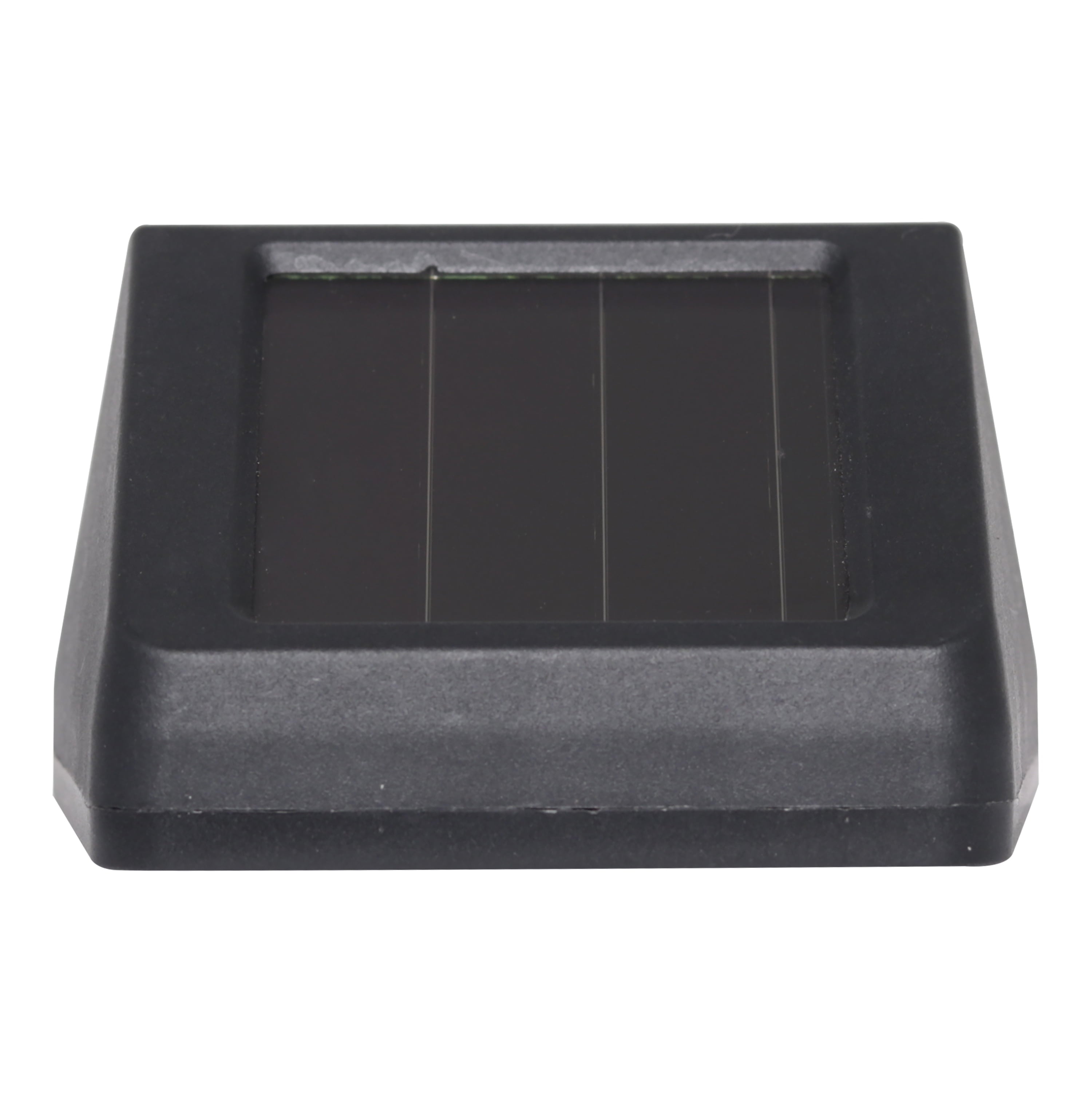 Mainstays Solar Powered Black Mountable LED Step Light, 3 Lumens (6 Count)