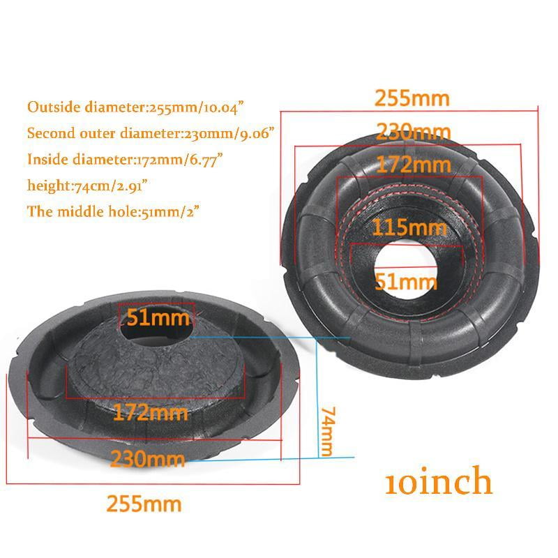 DOYOUNG Powerful Audio Speaker Woofer Paper Cone 8/10/12/15 Inch Big Surround With Dust Cap Repairing Kits Easy to Install