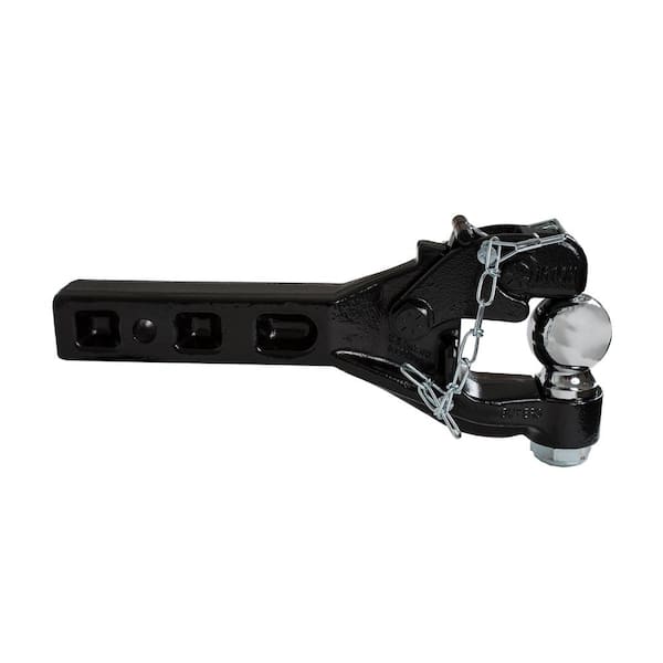 2-5/16 in. 6-Ton Chrome Receiver Mount Combination Hitch Ball