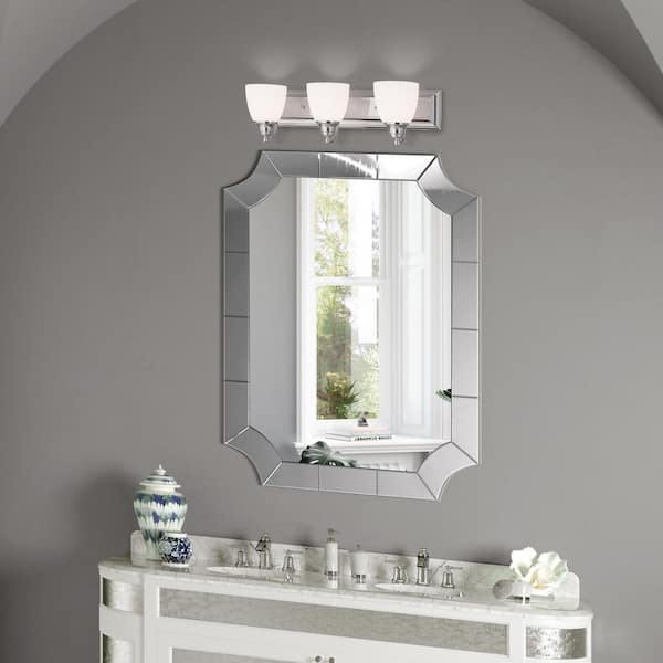 Springfield 3 Light Polished Chrome Bath Vanity