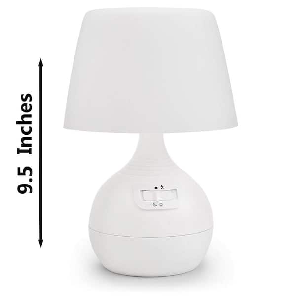 12-LED Battery Powered Lamp - Operated Motion Sensor Table Lamp
