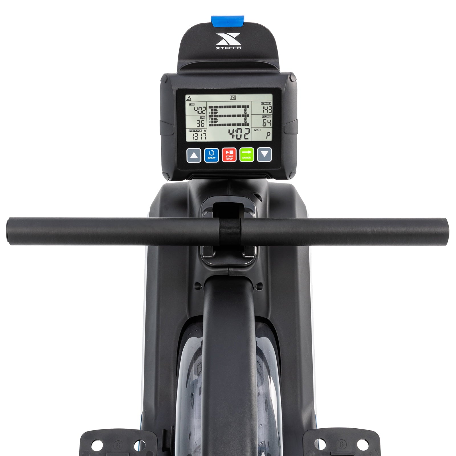 XTERRA Fitness Water Rowing Machine with 6 Levels of Resistance and Bluetooth Compatible