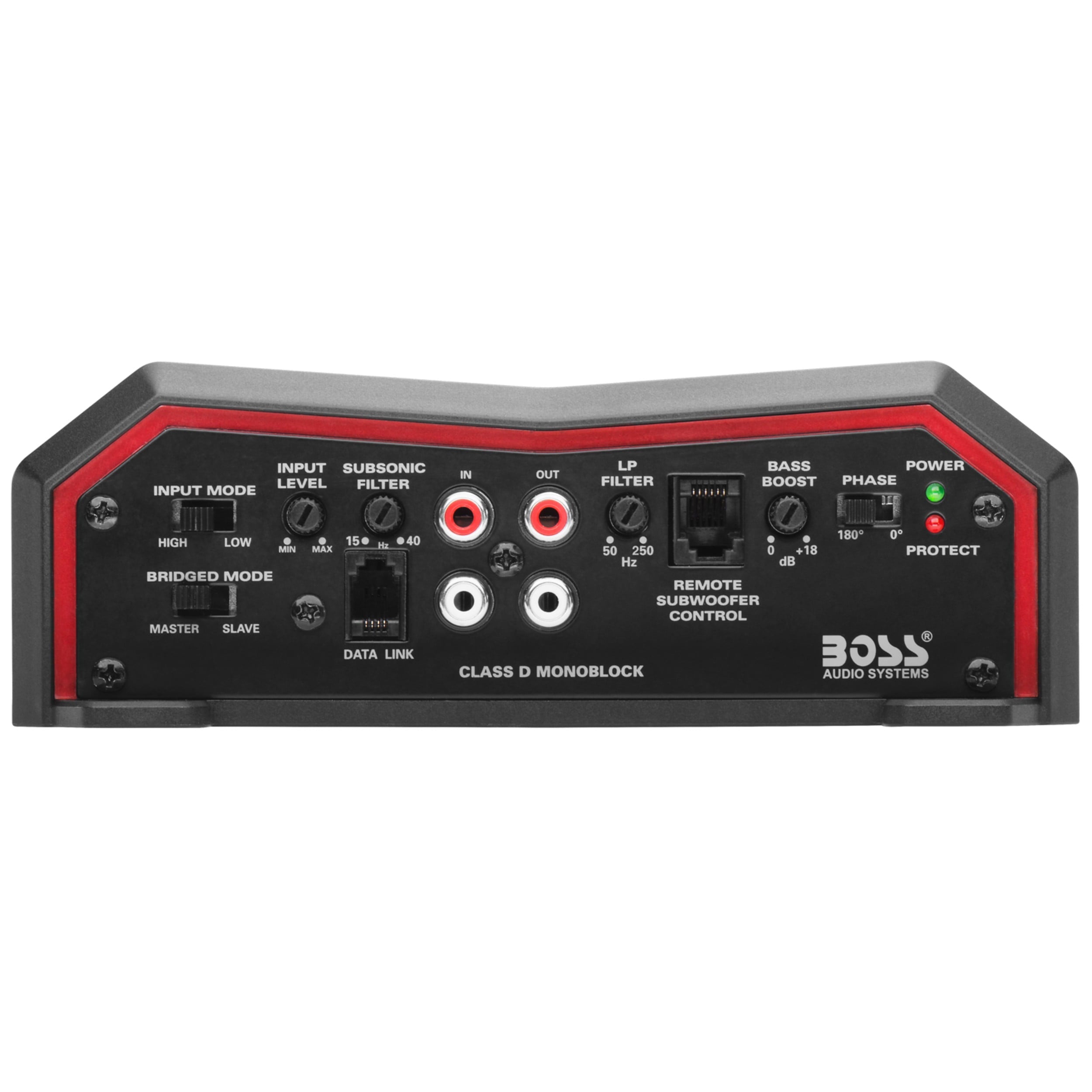 BOSS Audio Systems BE4000D Elite Series Car Audio Amplifier - 4000 High Output, Class D, Monoblock, 1/8 Ohm, High/Low Level Inputs, Low Pass Crossover, Hook Up To Stereo and Subwoofer