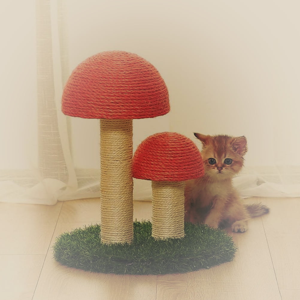 Cat scratching post Cat Scratching Post Replacement Cat Tree Scratch Post Wooden Hemp Rope Cat Scratcher Post