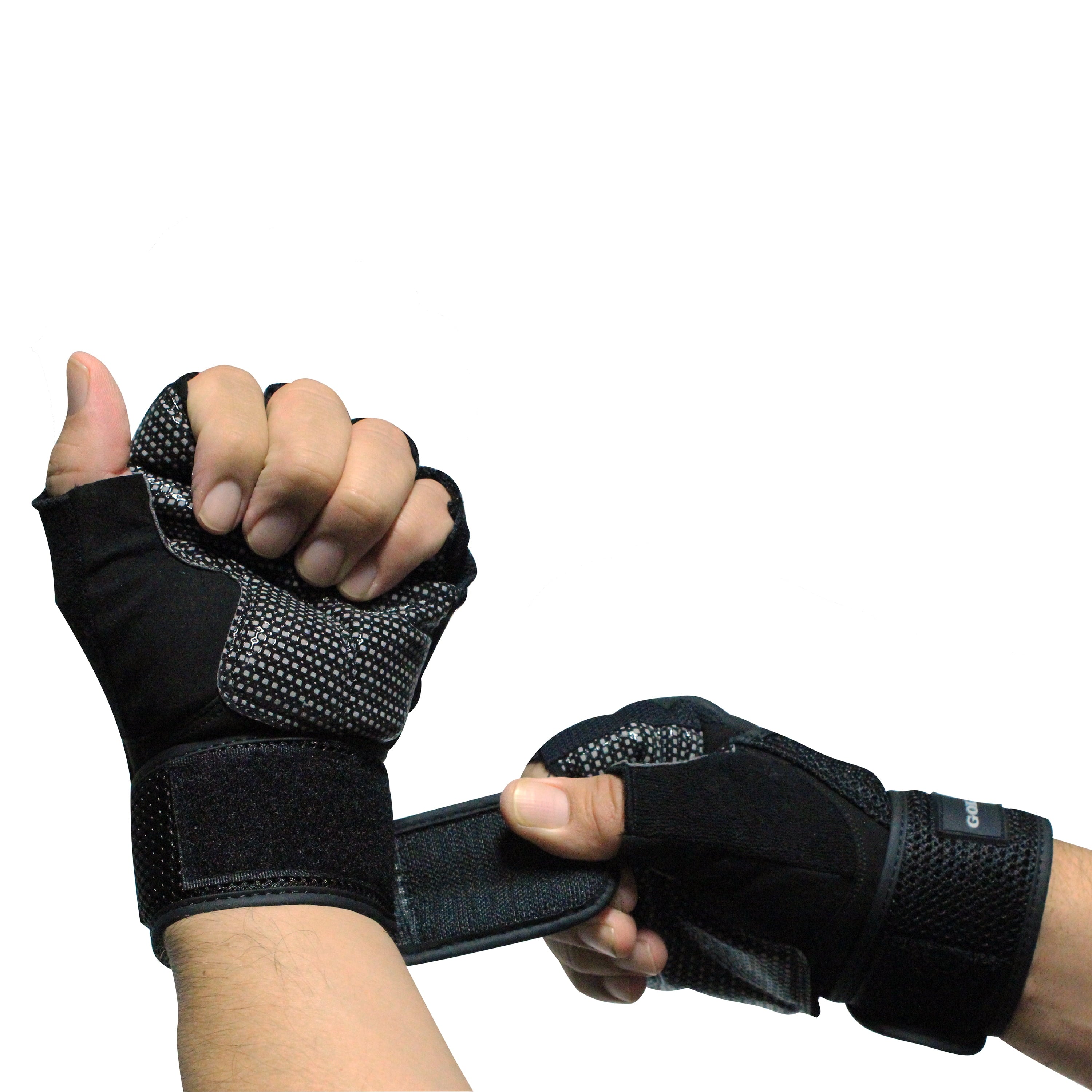 Gold?s Gym Classic Weightlifting Wrist Wrap Gloves, X-Small/Small