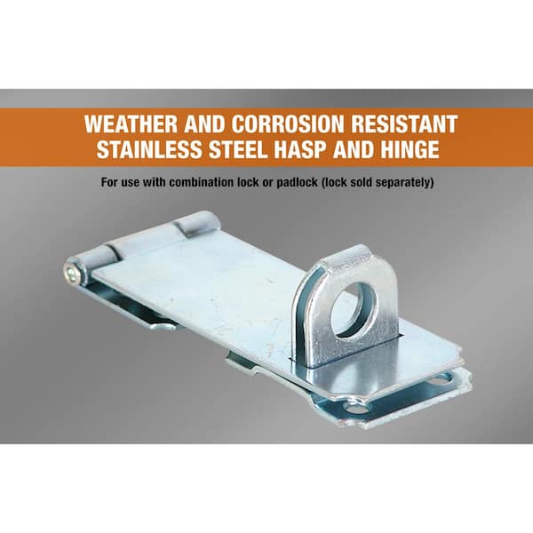 18 in. x 19 in. x 36 in. Matte Black Plastic Trailer Tongue Truck Tool Box