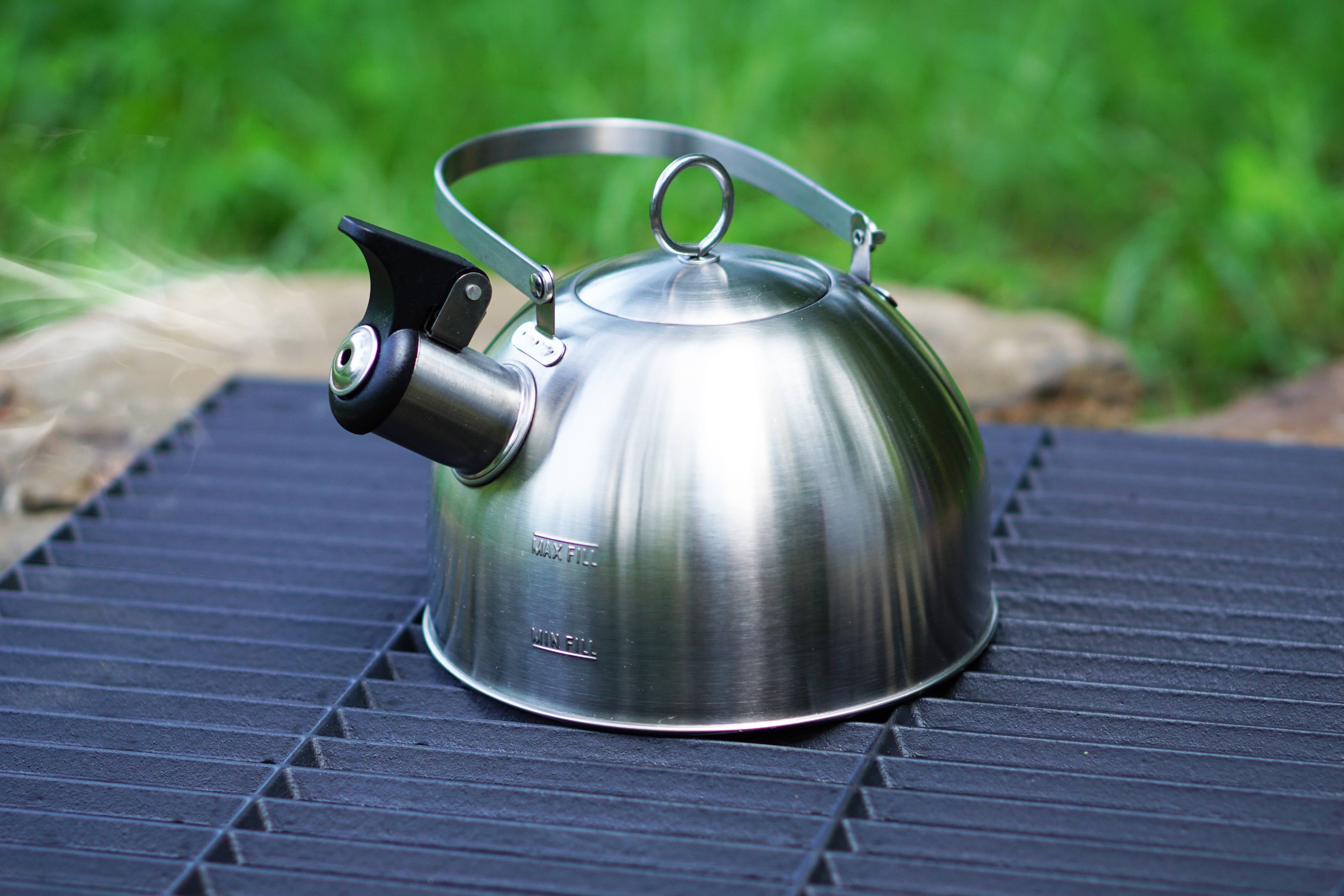 Ozark Trail 1.2 Liter Stainless Steel Camp Tea Kettle
