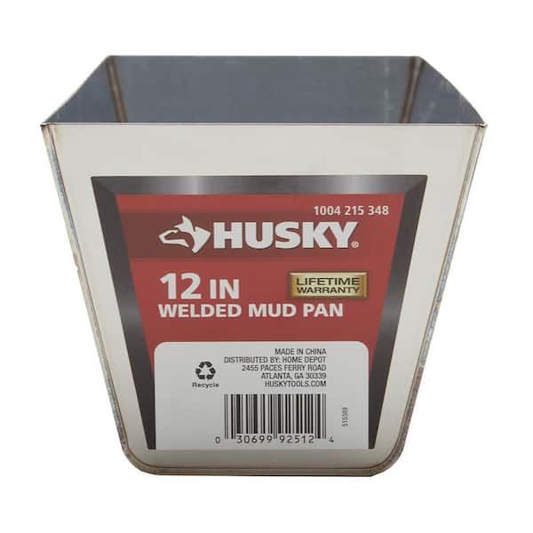 12 in. Stainless Steel Laser Welded Mud Pan