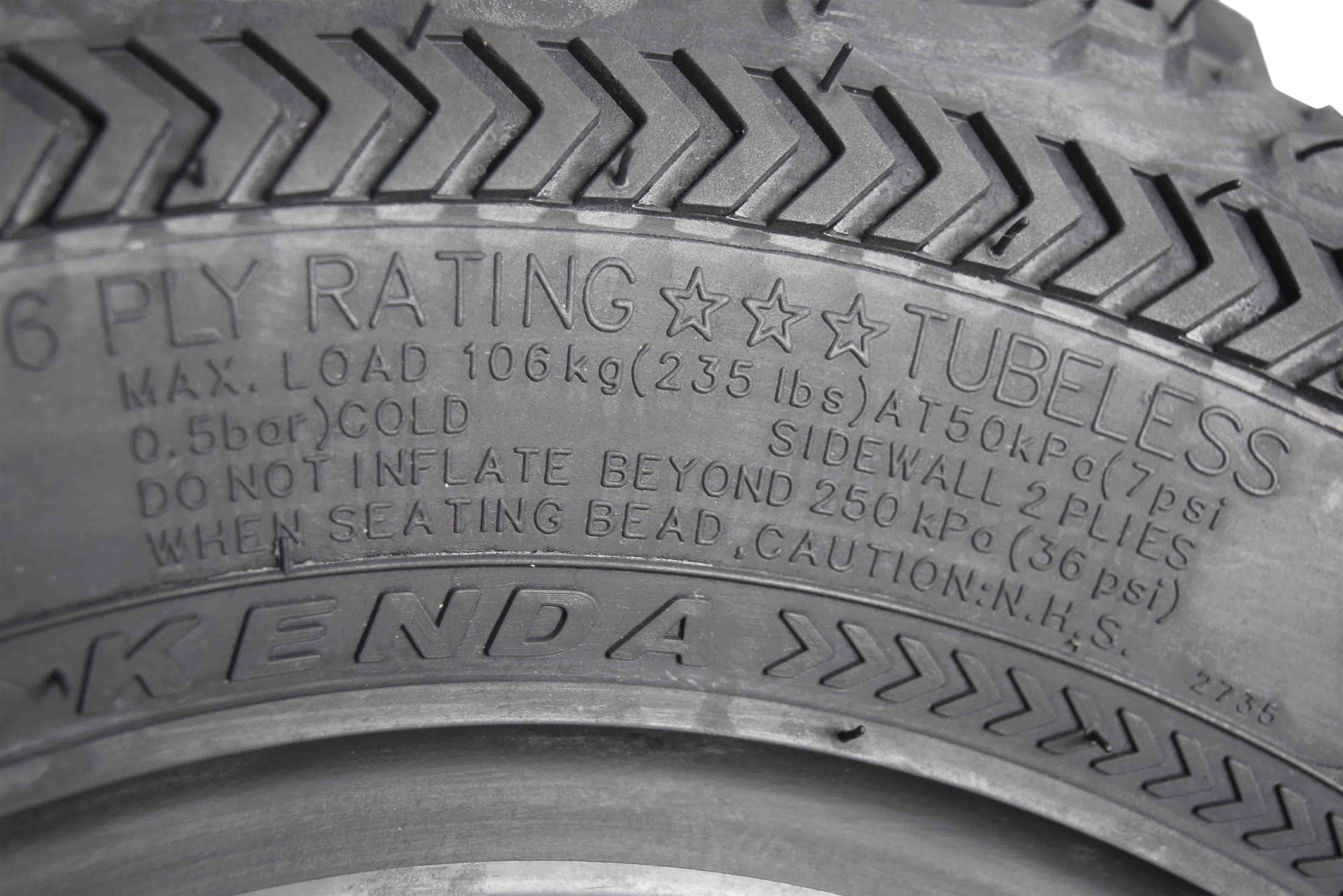 Kenda Bear Claw EX 21x7-10 ATV Front Tires 6 Ply (Two Pack)