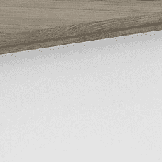 Bush Furniture Key West 2 Drawer Lateral File Cabinet in Pure White Oak