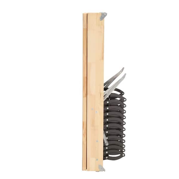 LST Insulated Steel Scissor Attic Ladder 7' 7