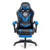 2022 Esports Gaming Chair with Bluetooth Speaker,  Ergonomic Racing Style Office Chair with RGB Light Ergonomic Video Game Chair, Backrest Adjustable Swivel Recliner with Massage Lumbar Pillow Chair