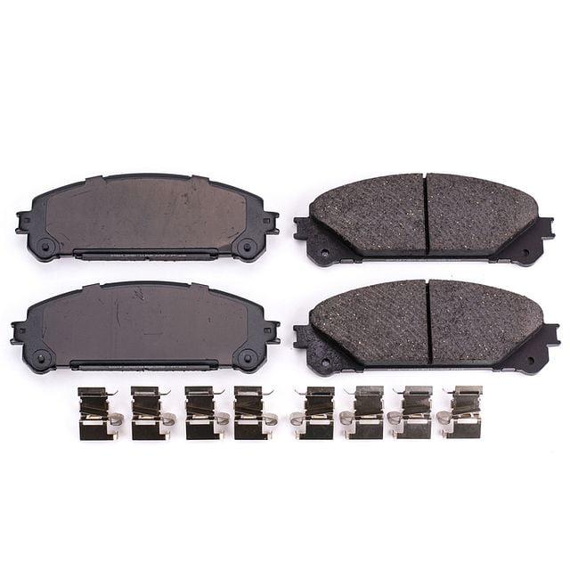 Power Stop Front Z17 Evolution Ceramic Brake Pads with Hardware 17-1324