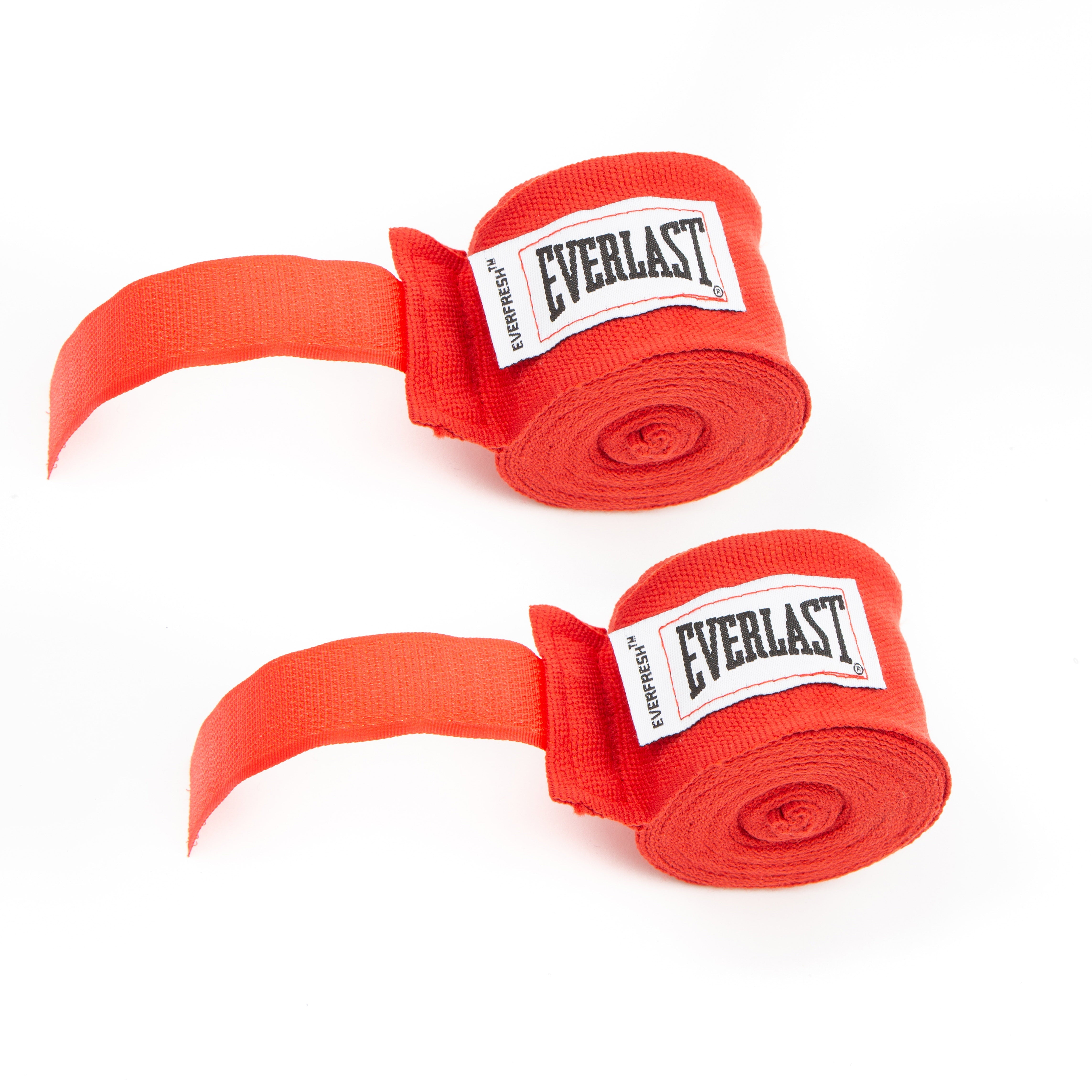 Everlast Pro Hand Wraps 180 In. Red