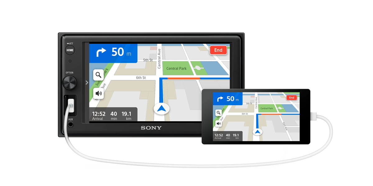 Sony XAV-1500 - Digital receiver - 6.2