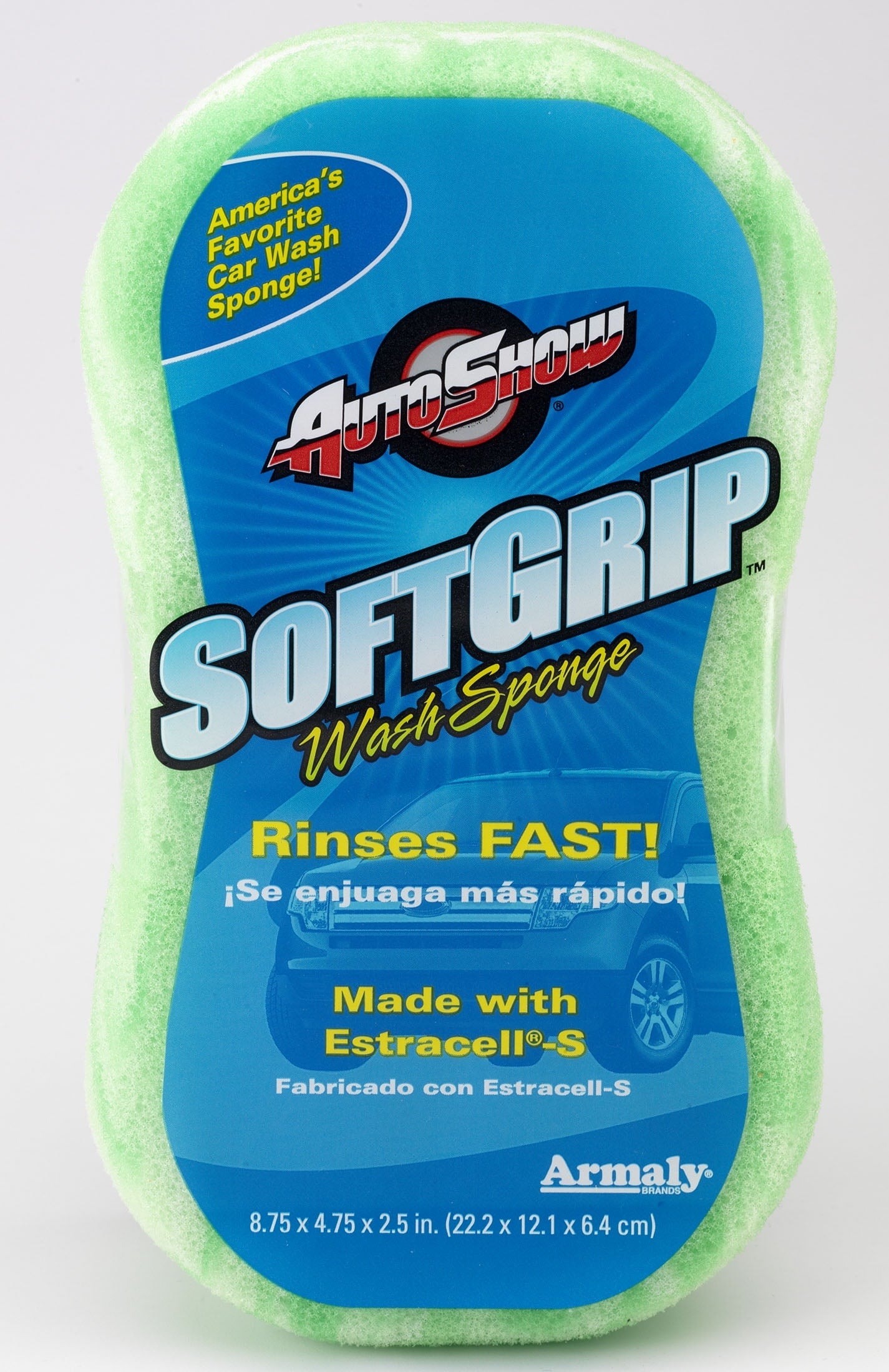 AutoShow Estracell-S Exterior Wash Sponge Assorted Colors