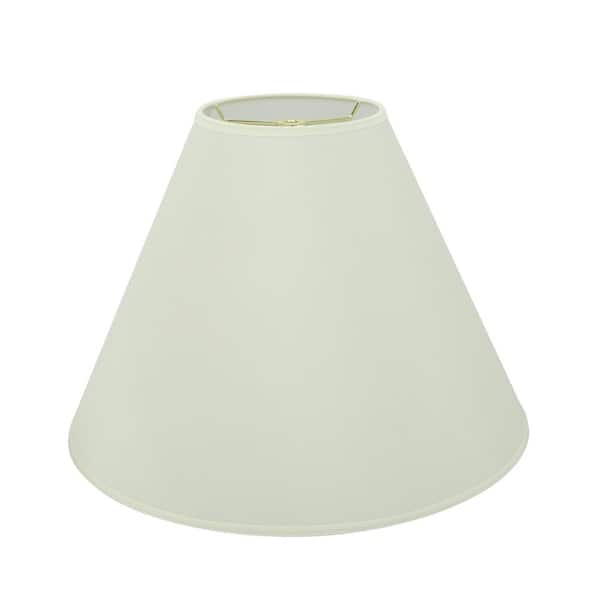 16 in. x 12 in. Off White Hardback Empire Lamp Shade