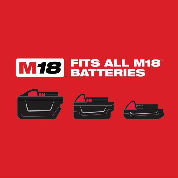 M18 FUEL 18- V Lithium-Ion Brushless Cordless 1/2 in. & 3/8 in. Impact Wrench w/Friction Ring Kit w/ 5.0 Ah Battery