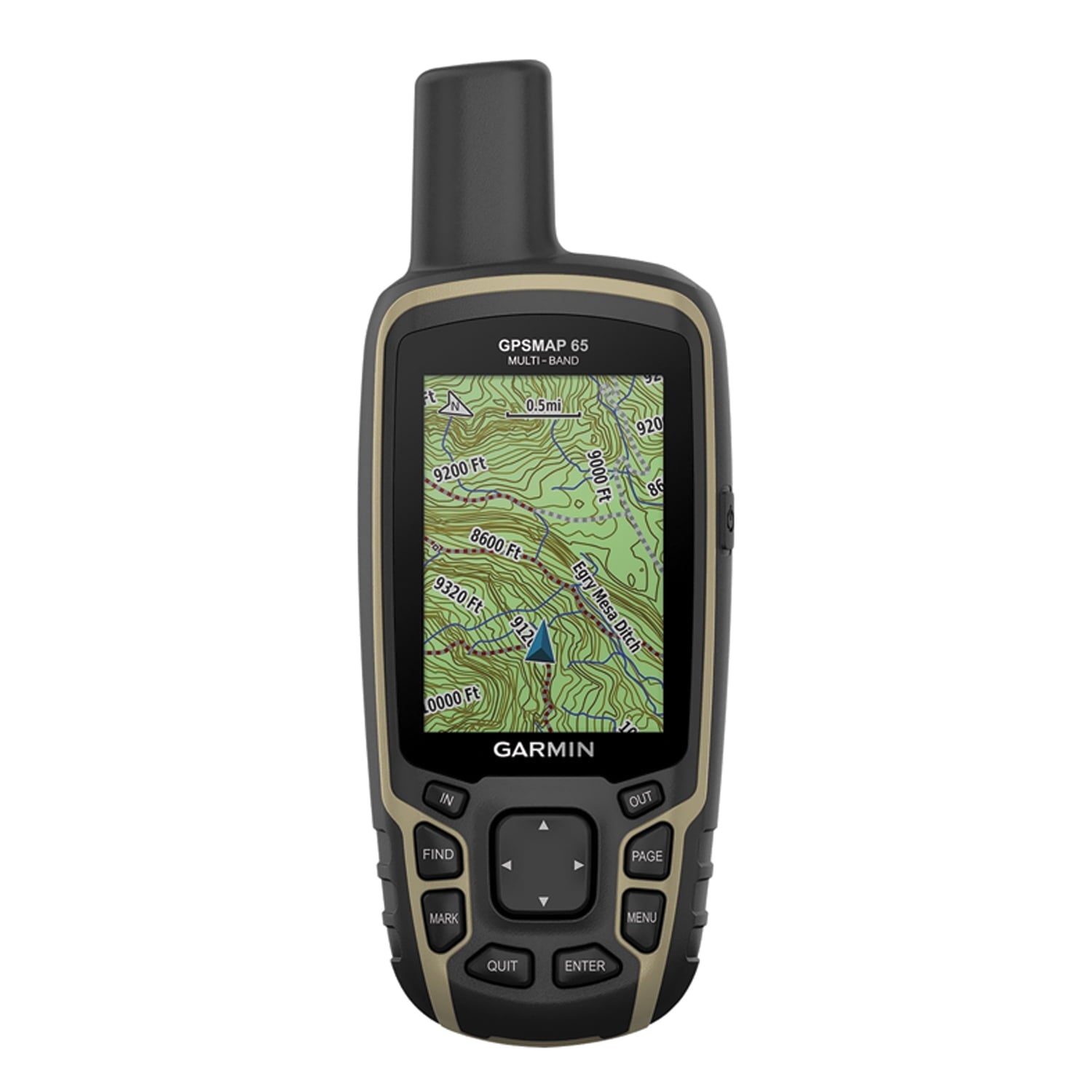 Garmin 010-02451-00 GPSMAP 65 Multi-Band/Multi-GNSS Handheld