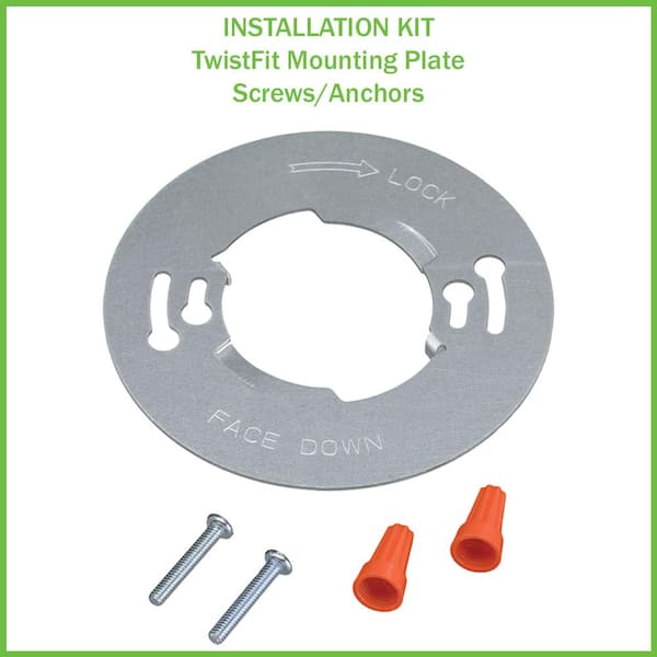 Low Profile 5 in. Matte Black Square LED Flush Mount with Night Light Feature J-box Compatible Dimmable (8-Pack)